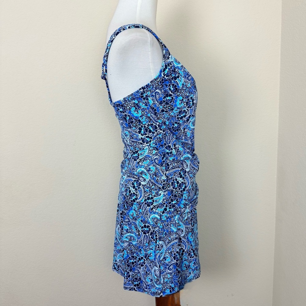 Miraclesuit x Talbots‎ Sanibel Medallion Tapestry Tankini and Skirt Swim Set - Picture 7 of 16